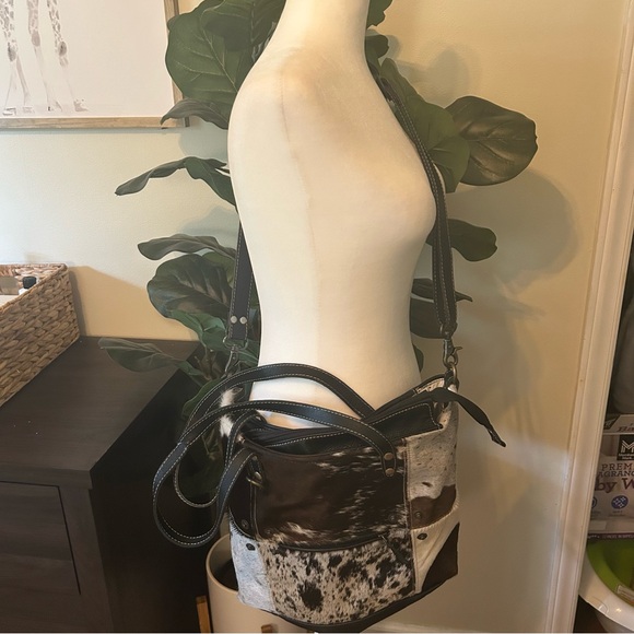 NWOT Myra bag, cow print, large - Picture 11 of 13